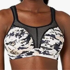Panache Black and White Sports Bra